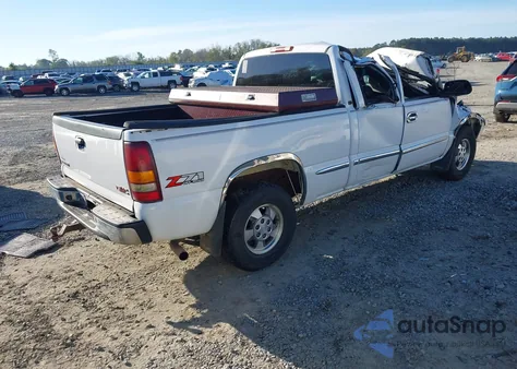 2002 GMC Sierra 1500 Sle из США, поврежденный, VIN 2GTEK19T121283082